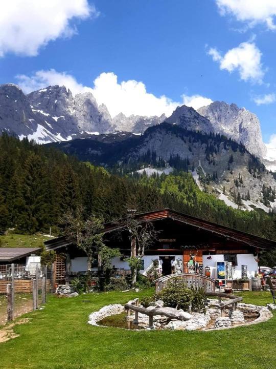 Ferienwohnung Lara Scheffau am Wilden Kaiser Exterior foto